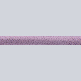 Textilkabel Anschlussleitung 3x0,75mm², lavendel