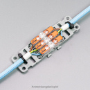 WAGO Adapter für Durchgangsverbinder 3-fach