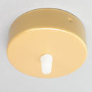 Metallbaldachin Puck Color für Leuchtenpendel gold