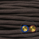 SP Textilkabel Pendelleitung 2x0,75mm², braun