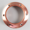 E27 Metall-Überwurfmutter für Gewindemantel-Fassung kupfer