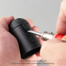 E27 Alu-Retrofassung Messing Matt