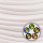 textilumflochtenes Kabel NYM-J 5x1,5mm², elfenbein Meterware