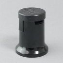 E27 Illufassung mit Aufrastkappe