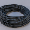 Textilkabel Ovalleitung 2x0,75mm², schwarz
