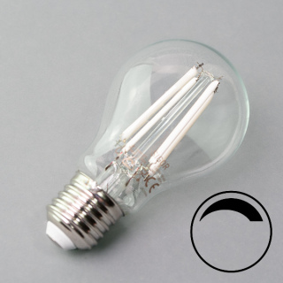E27 LED AGL Filament Snow klar, dimmbar 1350lm