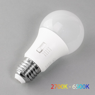 E27 LED AGL 5CCT Farbtemperatur, dimmbar 806lm
