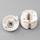 SP G24-d Gewindemantel-Fassung weiss