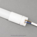 Aufsteckfassung G13 ws 250V/2A für T8 Röhren