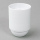 E27 Iso-Fassung Bakelitoptik glatt weiss