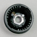 E27 Iso-Fassung Bakelitoptik glatt schwarz