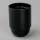 E27 Iso-Fassung Bakelitoptik glatt schwarz