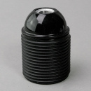 E27 Iso-Fassung Gewindemantel Bakelitoptik schwarz