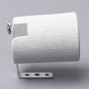 E14 Porzellan- Winkelfassung mit Bügel