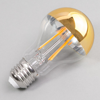 E27 LED Kopfspiegel GOLD 650lm