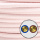 SP Textilkabel Anschlussleitung H03VV-F 2x0,75mm², rosa