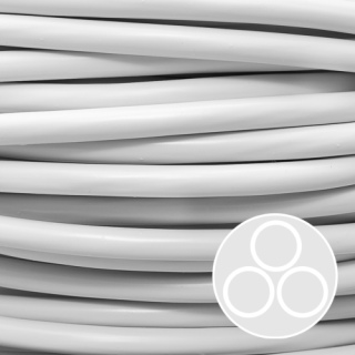 3x0,75mm² weiss