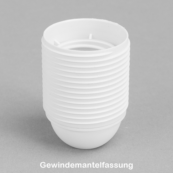 Gewindemantelfassung